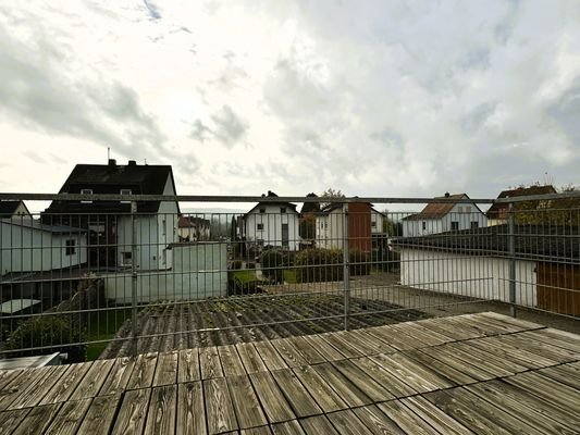 Ausblick Balkon