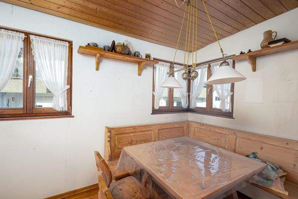 gemütlicher Essplatz im Anbau