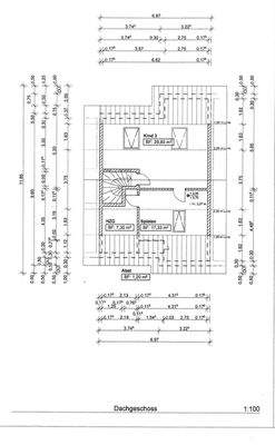 Grundriss Dachgeschoss 