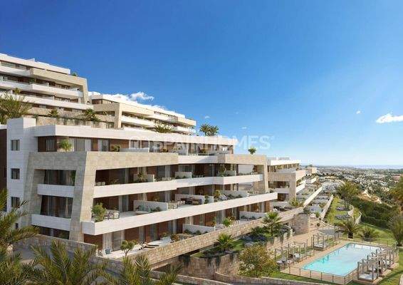 Sea View Apartments with Large Terraces in Estepona