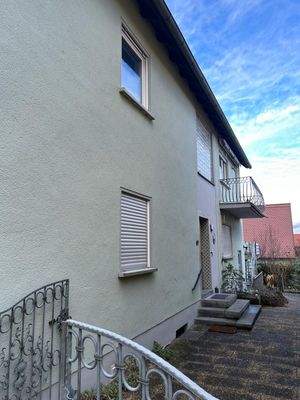 Haus Außenansicht Eingang