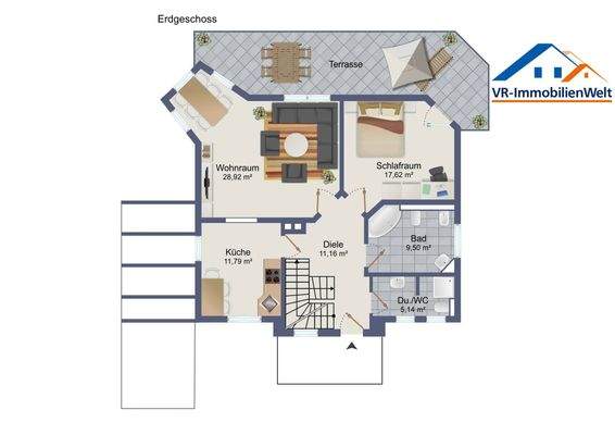 Grundriss Erdgeschoss