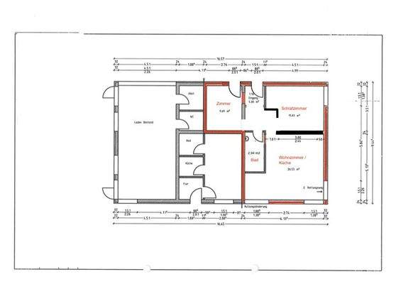 Grundriss WE 01 Töwerland
