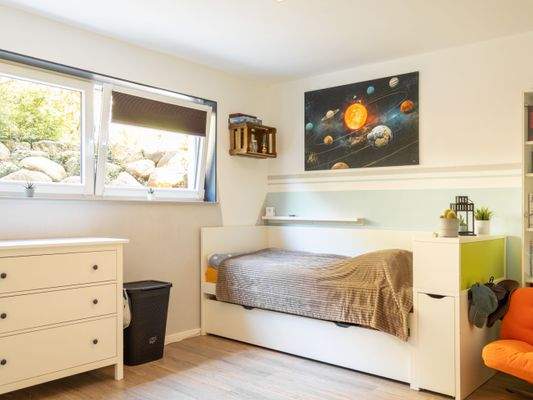 Schlafzimmer im Untergeschoss