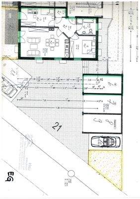 Grundriss Whg.-Garage-Stellfl.