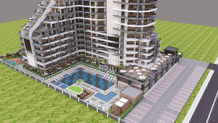 Sea-Front Apartments with Private Beach in Lefke North Cyprus