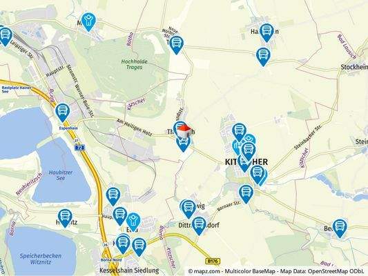 Geolyzer Kartenausschnitt