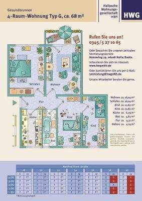 Grundriss zur Wohnung