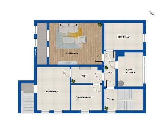 Grundriss - Kellergeschoss