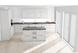 Visualisierung Küche 