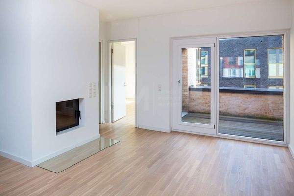 Wohnen 6. Etage mit Kamin