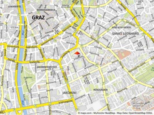 Geolyzer Kartenausschnitt