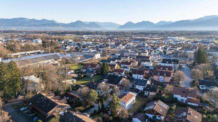 Blick Richtung Berge