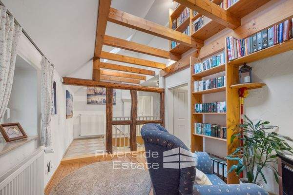 Zimmer mit Kaminofen