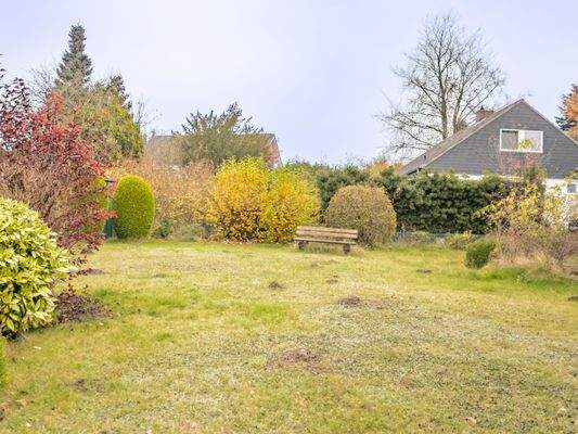 Großzügiger Garten 