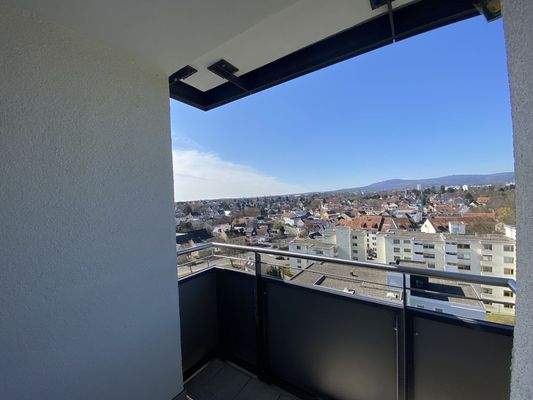 Ausblick Balkon