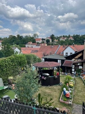 Ausblick vom Garten 