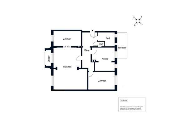 Grundriss Erdgeschoss