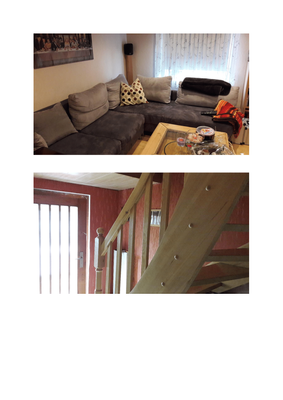Wohnzimmer / Treppenaufgang