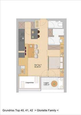 Grundriss Gloriette Family