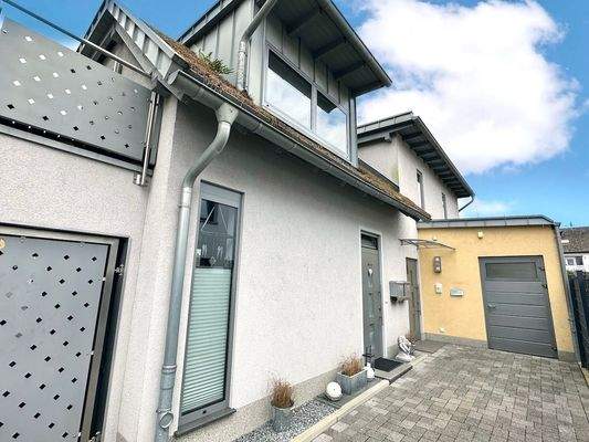 Eingang Einfamilienhaus