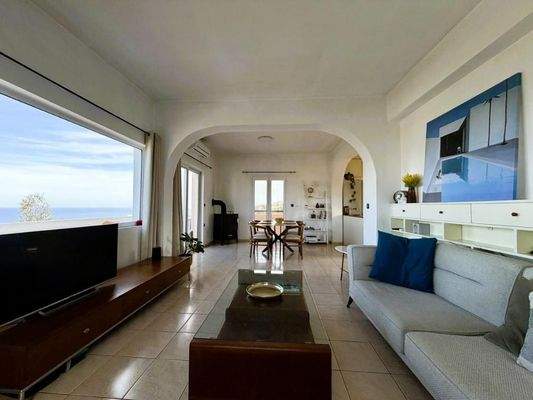 Kreta, Plaka bei Chania – Geräumige Villa mit Pool, Studio und Panoramablick aufs Meer