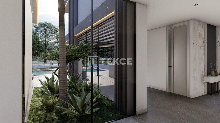 Detached Stylish Villa with Pool and Garden in İzmir Çeşme