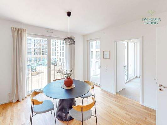 Helle Wohnflächen_Musterwohnung