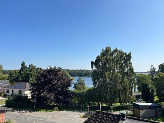 Blick vom Balkon in den schönen Wardersee