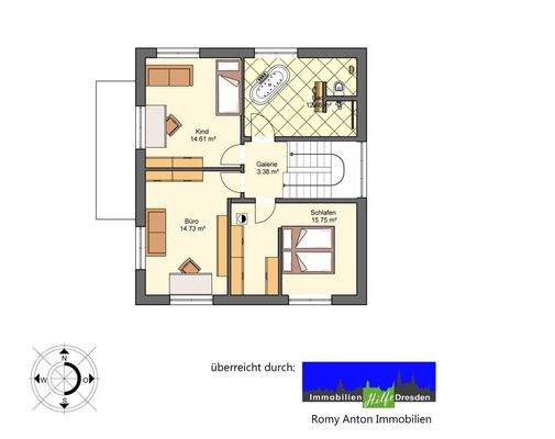 Beispiel Grundriss OG