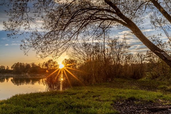 Abendstimmung am See