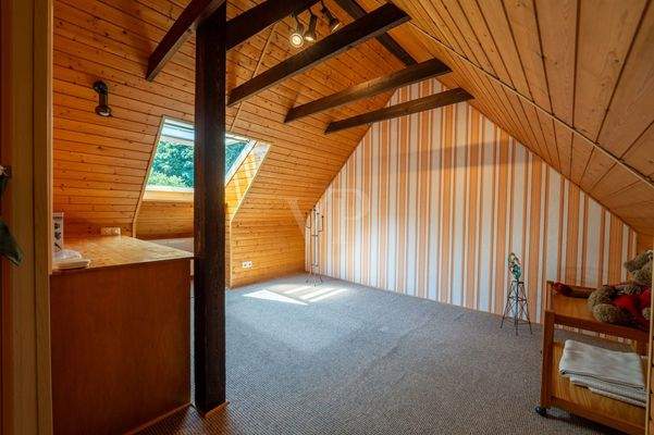 Ausgebauter Dachboden