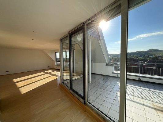 Dachterrasse + Wohnbereich