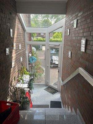 Hauseingang zwischen den Häusern