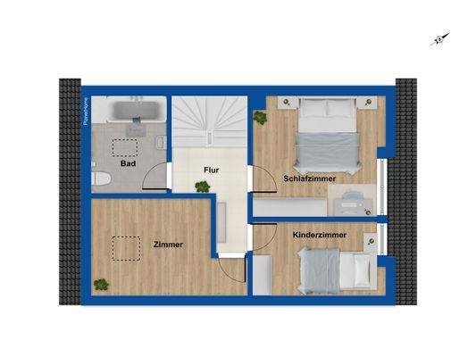 Grundriss Dachgeschoss