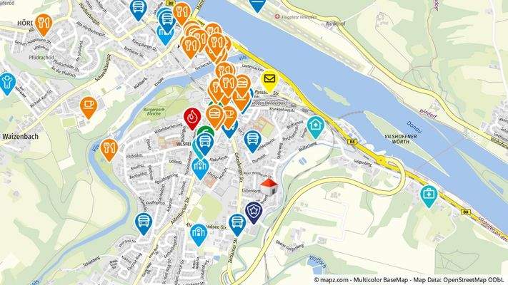 Geolyzer Kartenausschnitt