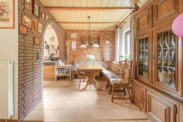 Essbereich im Erdgeschoss