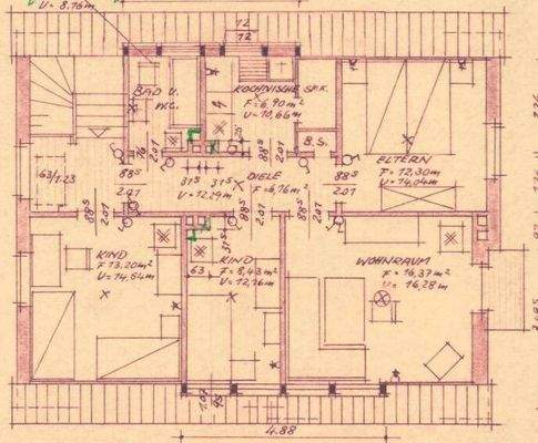 Grundriss Dachgeschoss