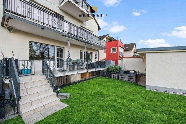 Blick auf den Balkon