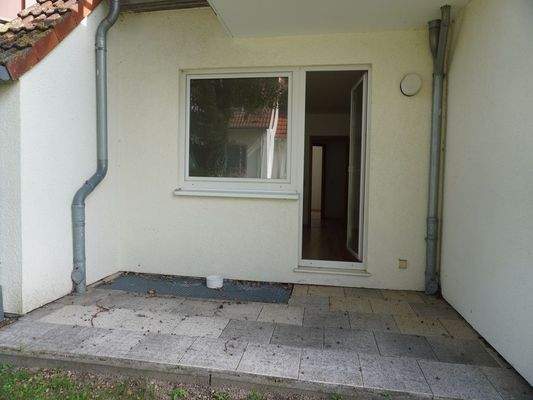 Terrasse am Wohnzimmer