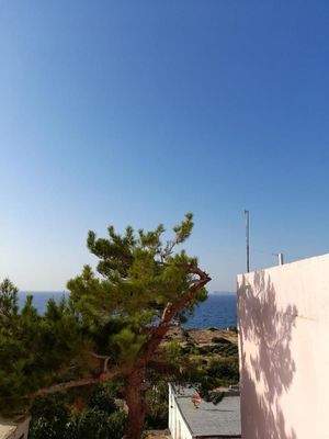 Kreta, Ag. Fotia: Traditionelles Steinhaus auf zwei Etagen mit Innenhof und Parkplatz zu verkaufen