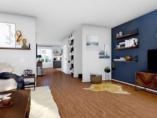 Erdgeschoss_Wohnbereich_160 m² Ruhepol_rechte Hälf