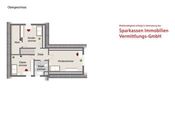 Grundriss Obergeschoss