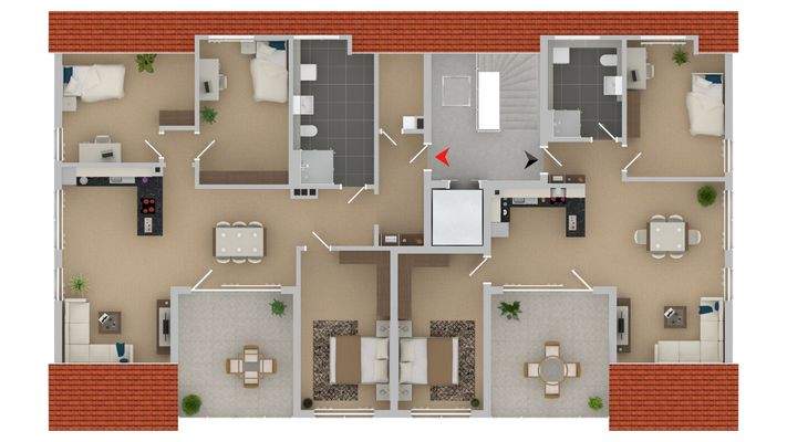 Geschossübersicht DG Haus 2