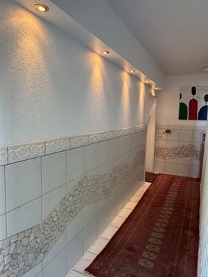 Treppenhaus mit Wohnungseingang