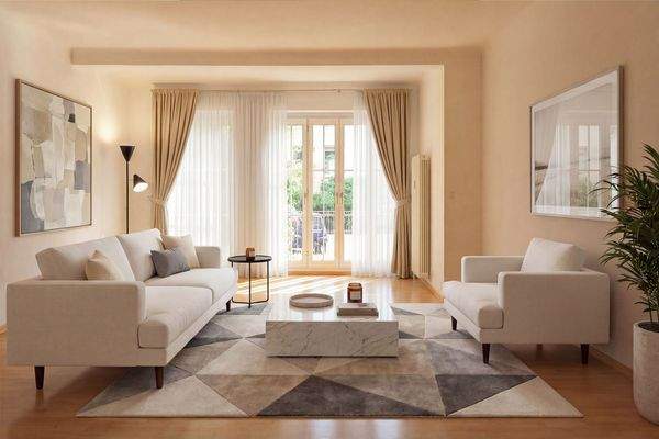 Wohnzimmer straßenseits 