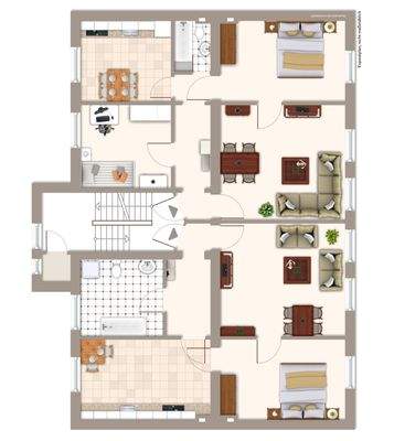 Prinzipskizze 2 Obergeschoss