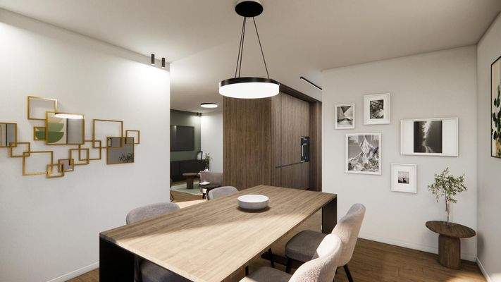 Wohnung 3 - Küche/Essbereich