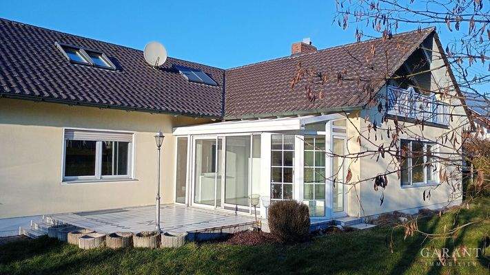 Terrasse und Wintergarten