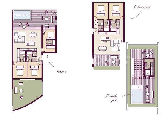 Flats in Elviria, Marbella with Rooftop Pools and Solariums